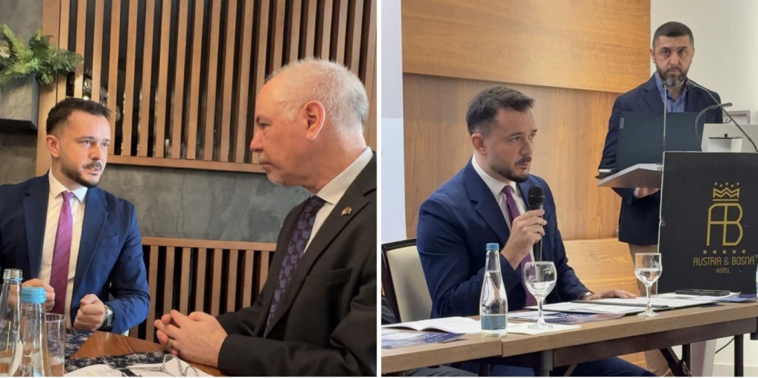 Zamjenik ministra pravde BiH Elvir Mahmuzić sastao se s ambasadorom Kanade