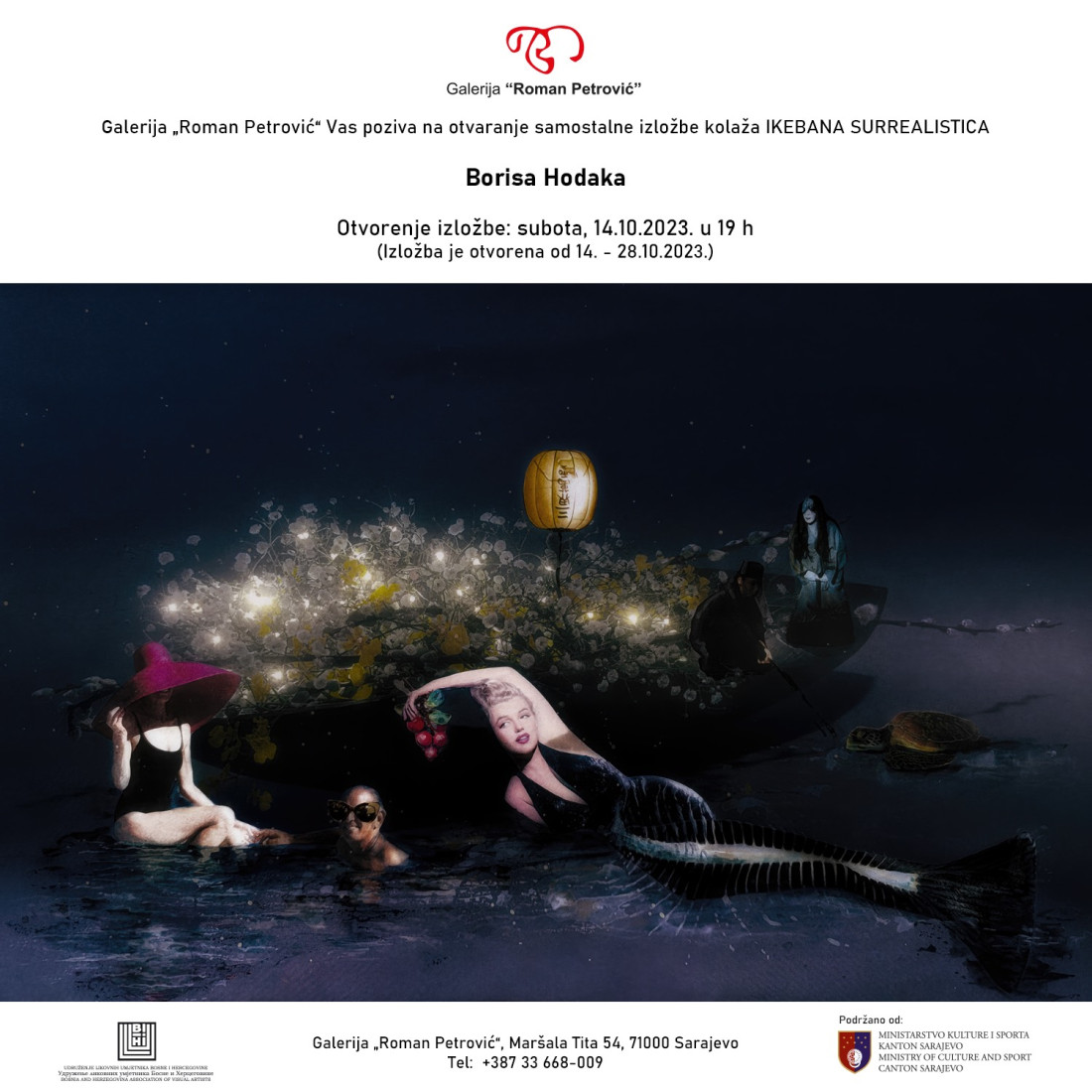 U Sarajevu uskoro izložba Borisa Hodaka "Ikebana Surrealistica"