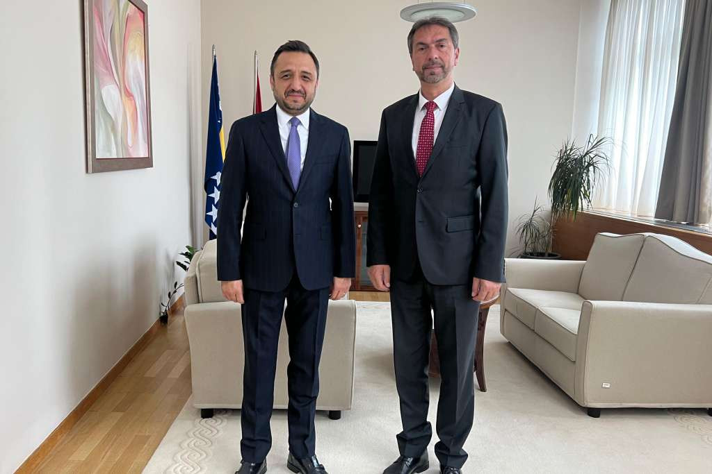 Čavara primio u nastupnu posjetu ambasadora Republike Turske u BiH