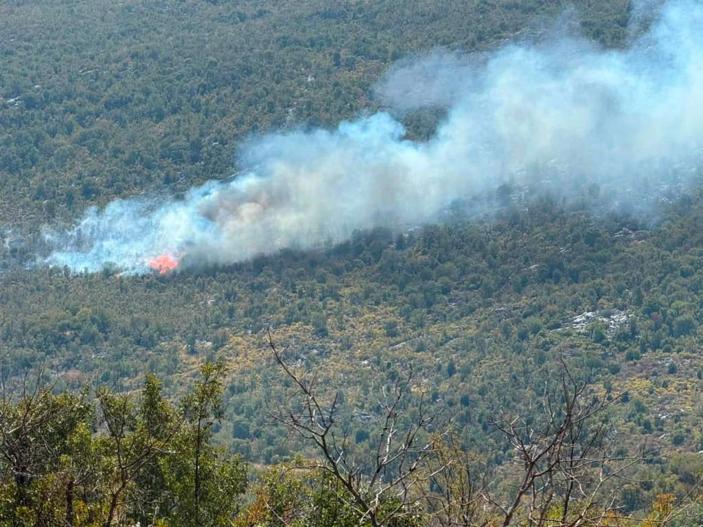 Požar kod Gruda, air tractor ne može pomoći zbog tehničkog kvara