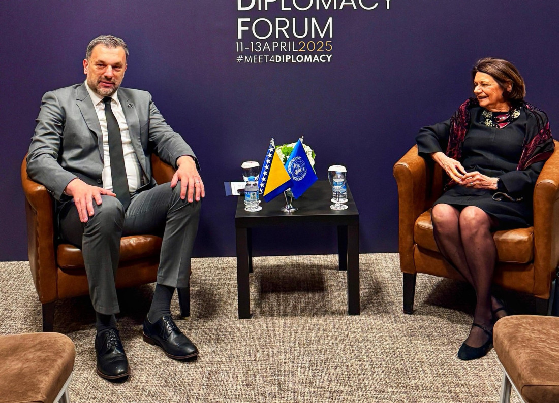 Konaković i DiCarlo razgovarali o političkoj situaciji i budućnosti BiH