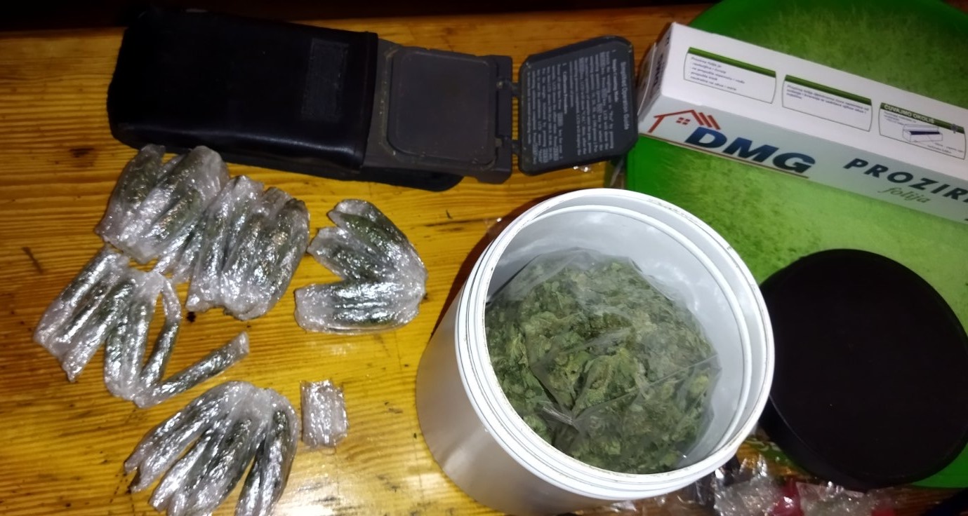Akcija Škorpion: Pronađena marihuana i digitalna vaga