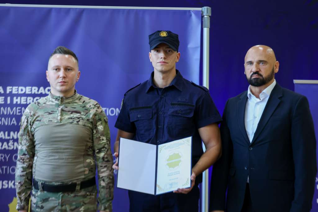 U Sarajevu promovirana 45. generacija policajaca MUP-a Srednjobosanskog kantona