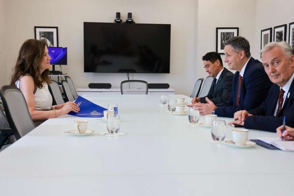 Bećirović razgovarao sa Sheaom - Strateško opredjeljenje BiH jačanje svestranih veza sa SAD-om