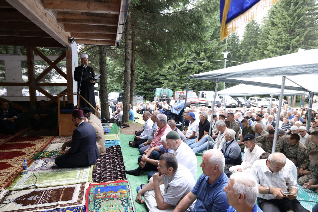 Muftija Dizdarević na Igmanu: Sloboda nije poklon, nego rezultat vjere, žrtve i ustrajnosti