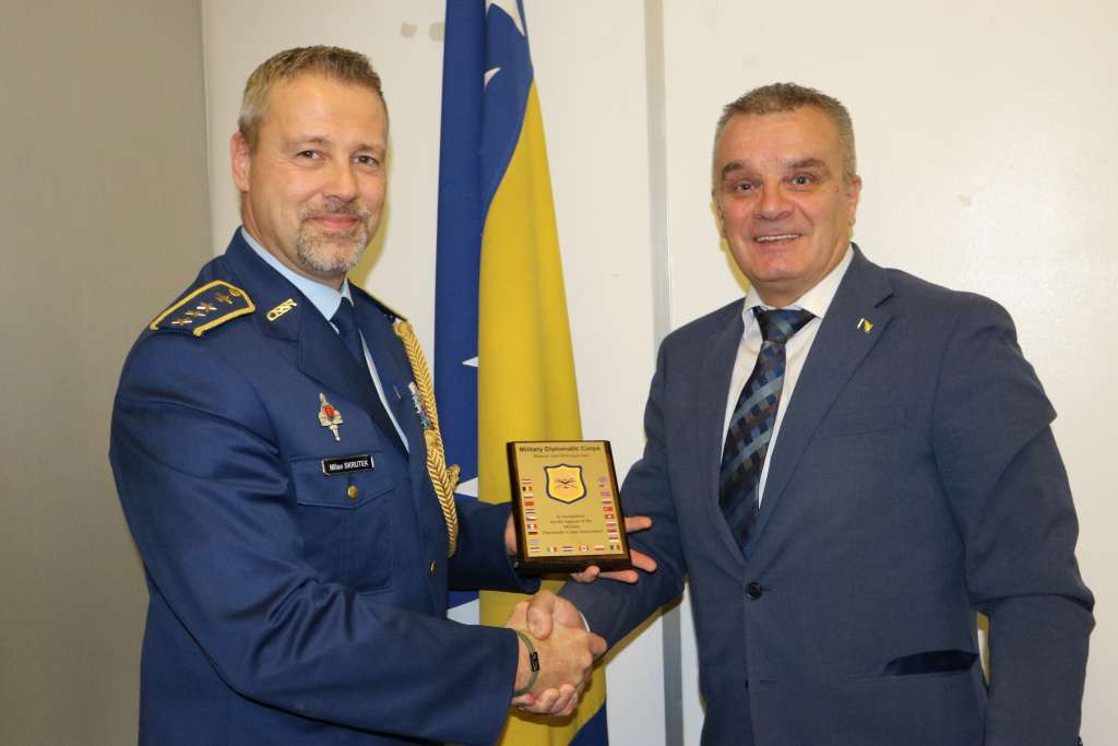 Delegacija vojnih atašea posjetila Direkciju za koordinaciju policijskih tijela BiH