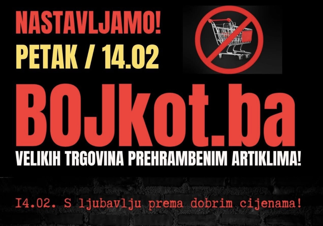 Najavljen bojkot trgovina u BiH: S ljubavlju prema dobrim cijenama