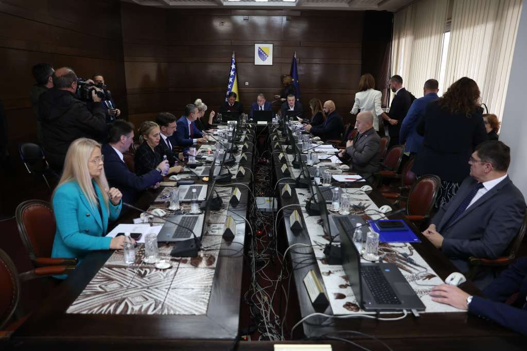 Sjednica Vlade Federacije BiH danas u Sarajevu