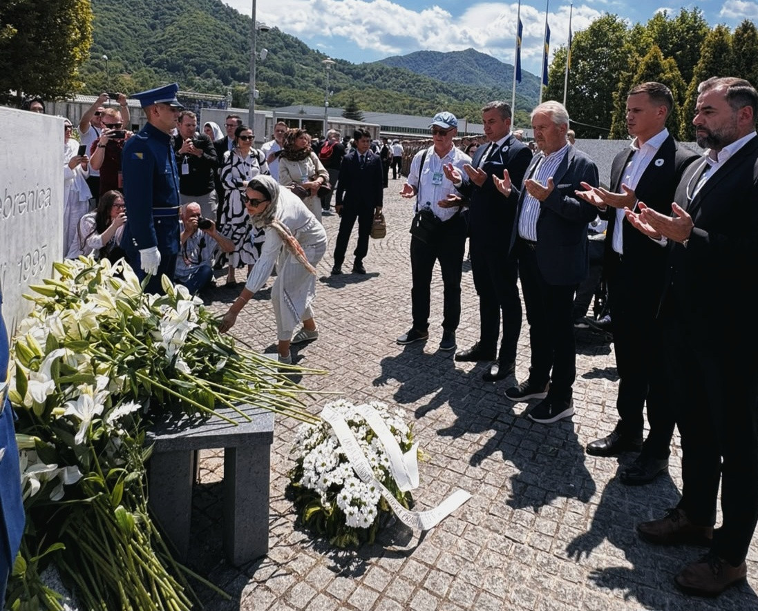 Potpredsjednik FBiH Refik Lendo odao počast žrtvama genocida u Srebrenici