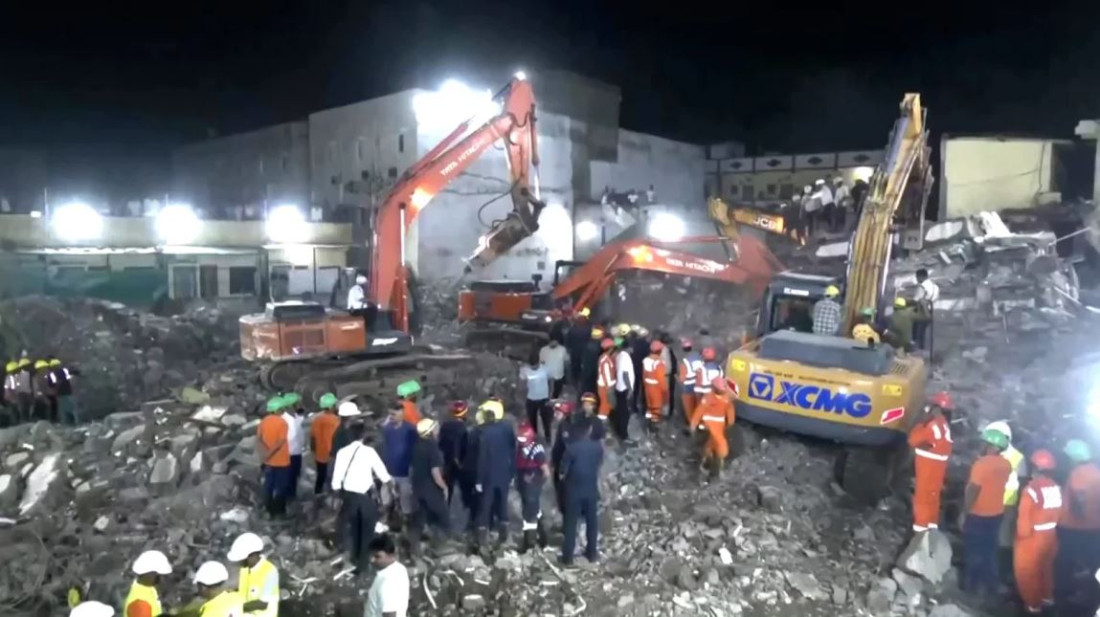 Indija: Urušila se zgrada, poginulo najmanje sedam osoba