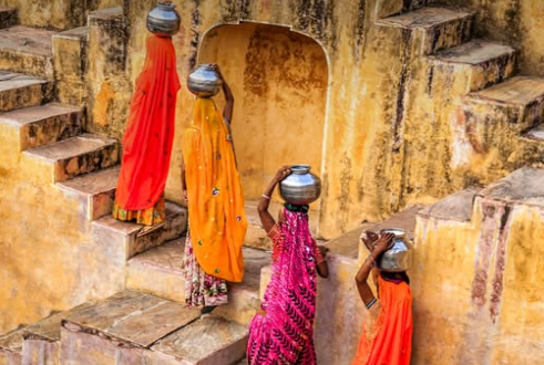 Oživljeni drevni stepenasti bunari u Indiji