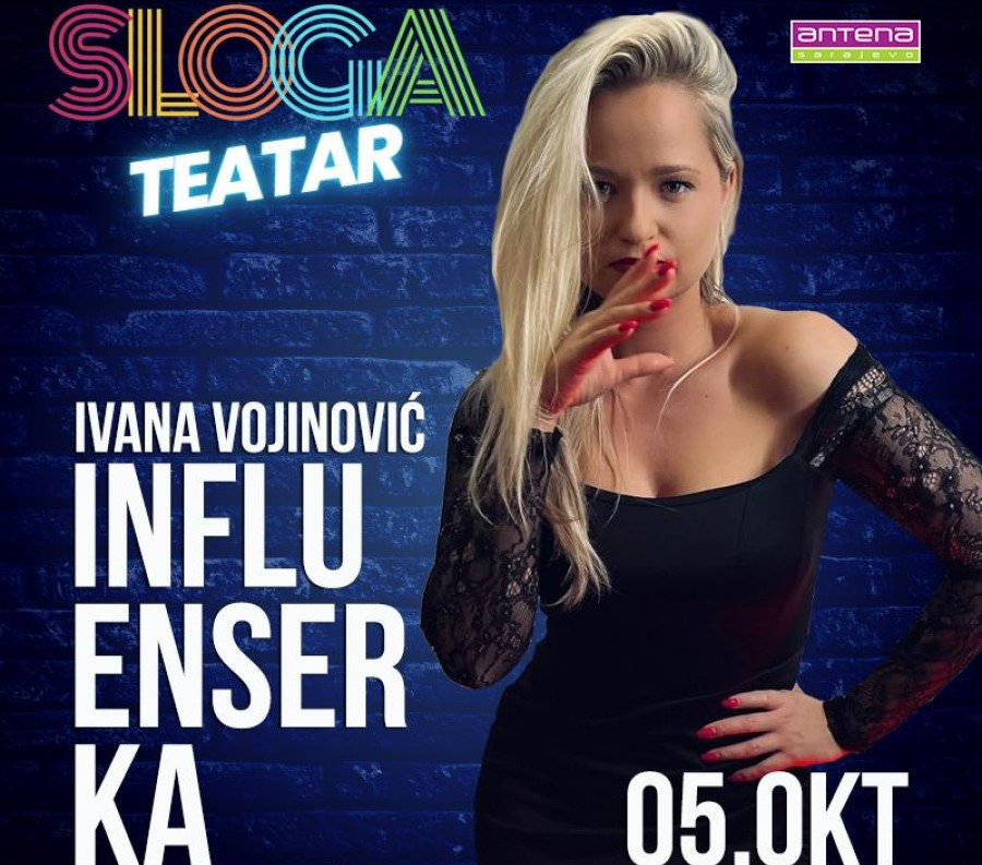 U Cinemas Sloga Sarajevo u četvrtak premijera predstave "Influenserka"