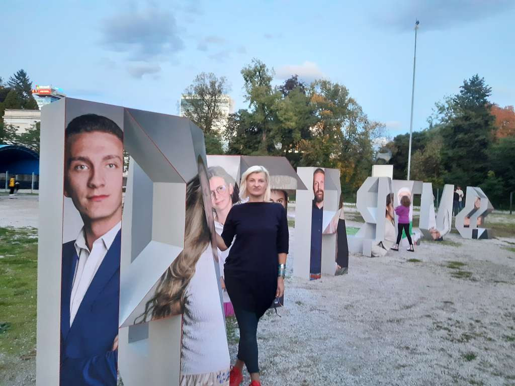 Sarajevo - Otvorena multimedijalna instalacija 'Sarajevo je budućnost'