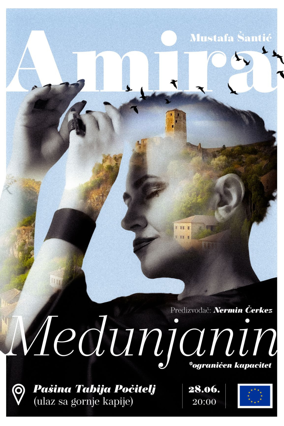 U petak koncert Amire Medunjanin na Pašinoj Tabiji u Počitelju