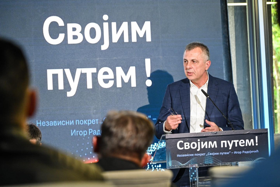 Osnovan Nezavisni pokret 'Svojim putem' - Igor Radojičić