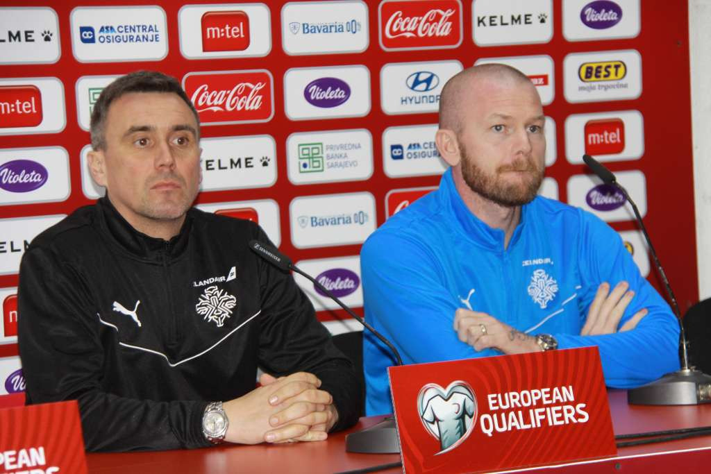 Islanđani respektiraju selekciju BiH, ali ističu i da su došli da igraju na pobjedu