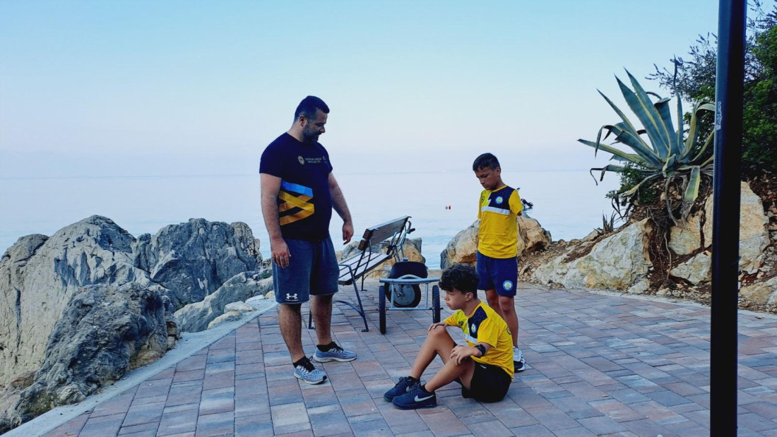 Ismail Zulfić i Ismail Barlov u Zaostrogu "bruse" formu za Pariz