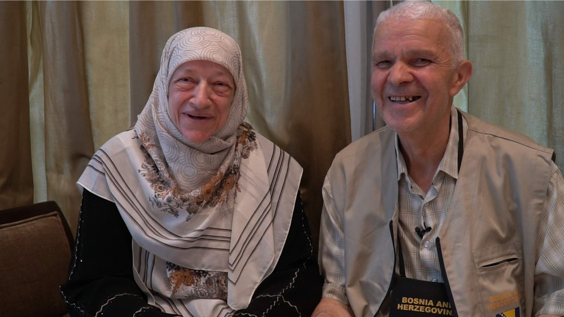 Ismet i  Fikreta 15 puta zajedno na hadžu