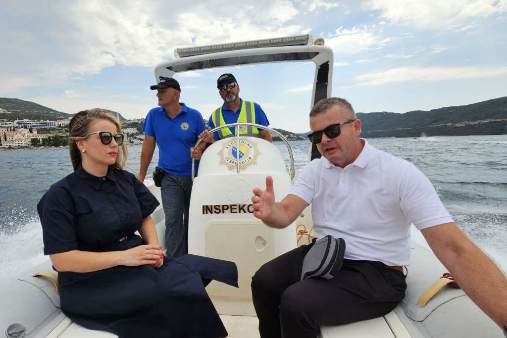 Federalni inspektori u Neumu vrše pojačanu kontrolu pomorske plovidbe