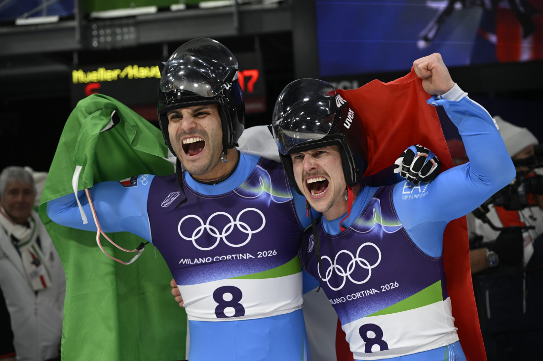 Italijanski muški dubl osvojio zlato u sanjkanju na ZOI