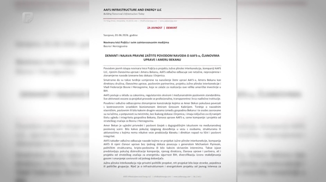 Demant kompanije AAFS LLC