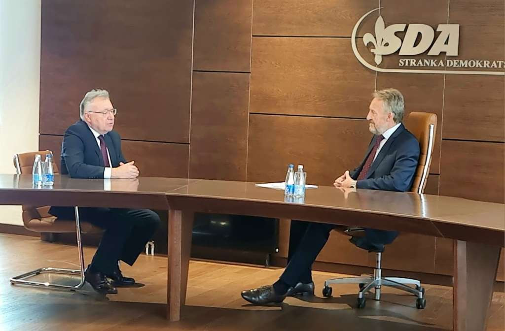 Izetbegović s ruskim ambasadorom razgovarao o krizi koju izaziva režim Milorada Dodika