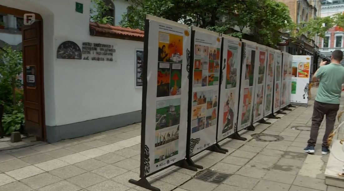 Otvorena izložba 'Karim Zaimović - Pogled u svemir'