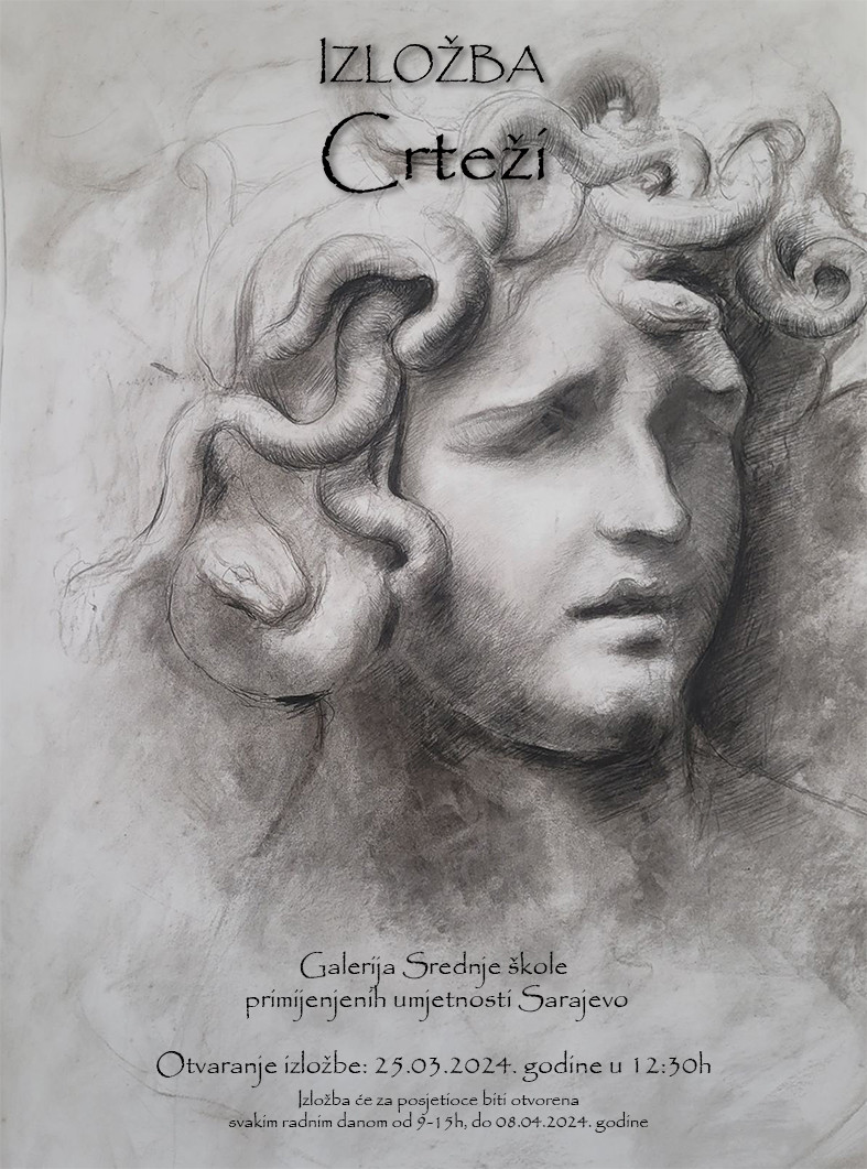 Sarajevo: U Srednjoj školi primijenjenih umjetnosti izložba "Crteži"
