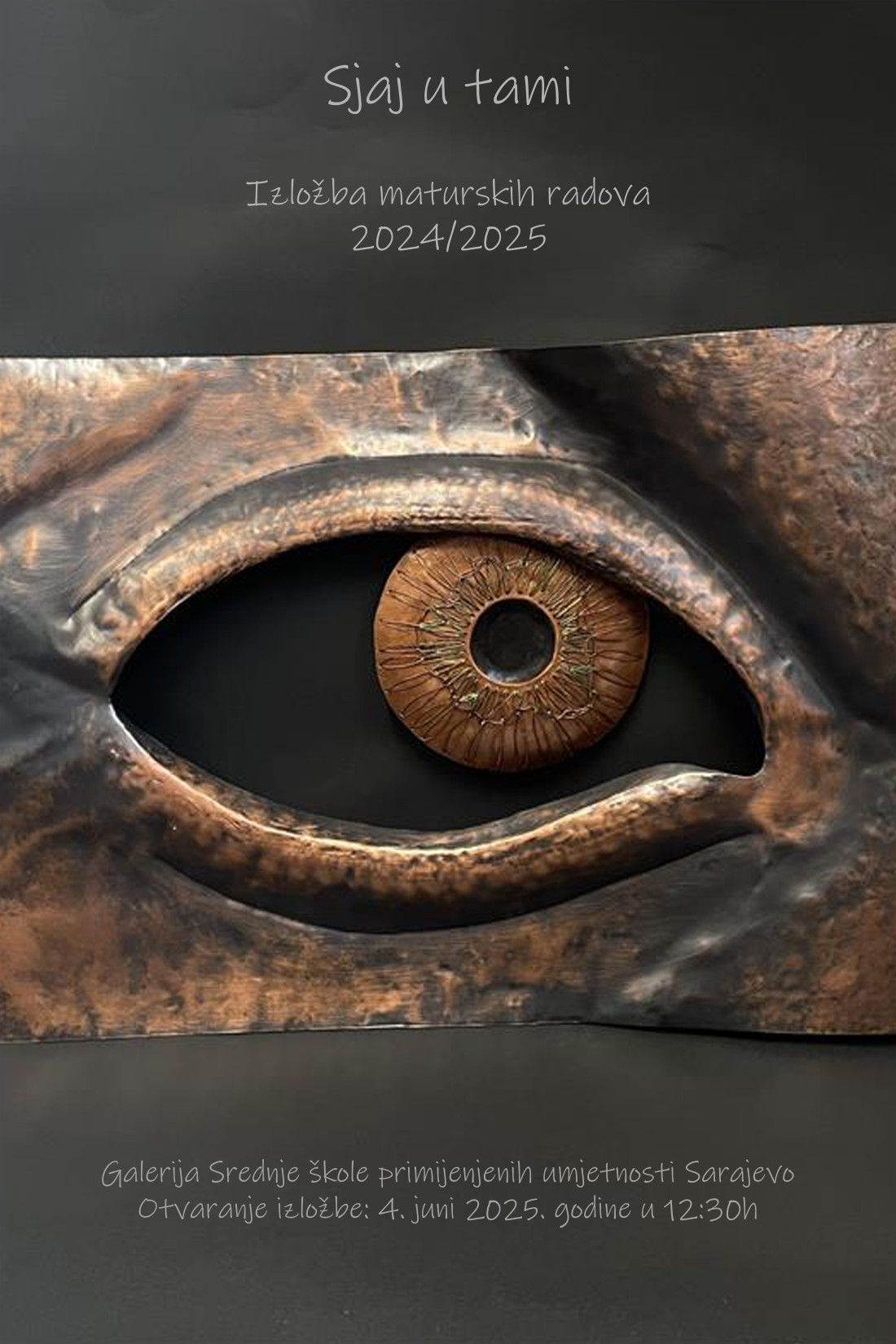 Sarajevo: Izložba maturskih radova Srednje škole primijenjenih umjetnosti "Sjaj u tami"