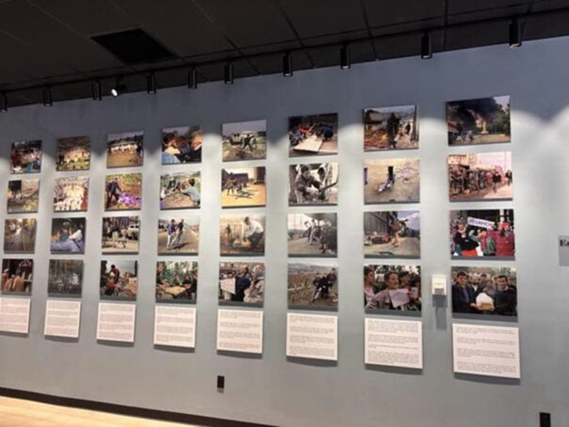 U Daytonu foto izložba Rikarda Larme "Izdržavanje opsade Sarajeva: Snimci preživljavanja"