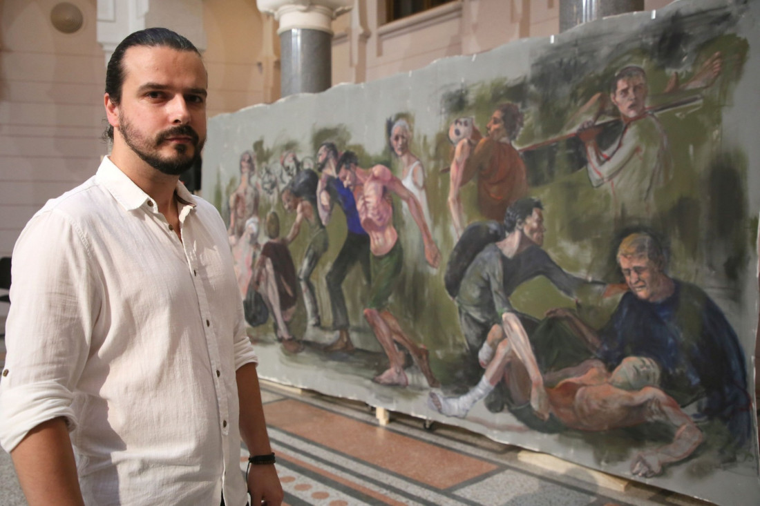 11. jula u Konjicu: Izložba akademskog umjetnika Adisa Lukača "Šahid-Svjedok"