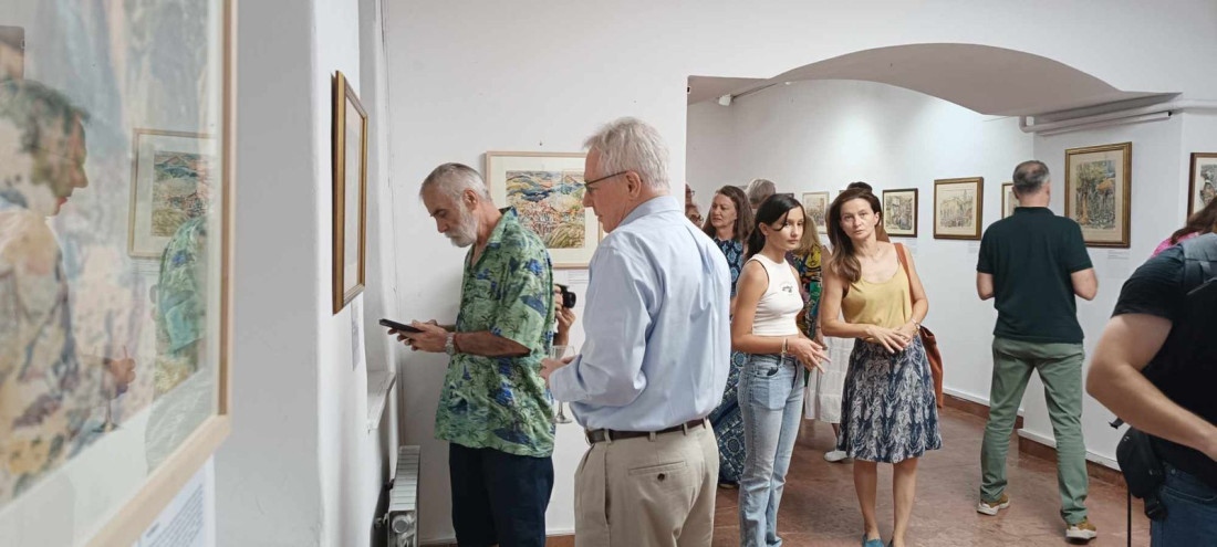 Otvorena izložba 'Lijepo lice Sarajeva': Predstavljeno više od 40 akvarela Zvonimira Dvornikovića