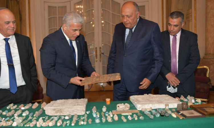 Izrael službeno vratio 95 krijumčarenih relikvija Egiptu