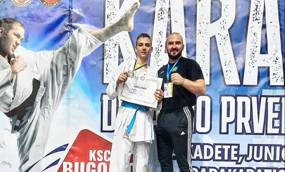 Karatista Sanjin Hukara iz Goražda svjetski prvak u kategoriji kadeta do 70 kg