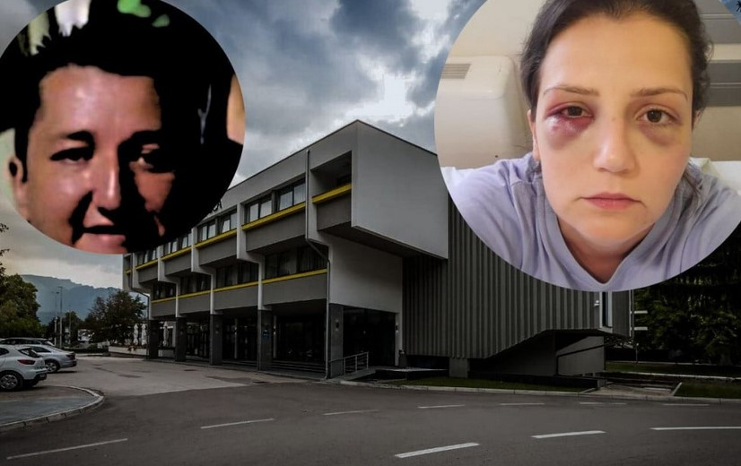 Prosvjedna šetnja u Jablanici u znak potpore pretučenoj zaposlenici hotela Jablanica Enisi Klepo