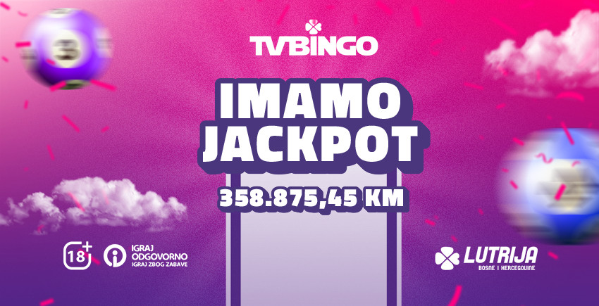 Dobitnik TV Binga naplatio glavni dobitak od 358.875,45 KM
