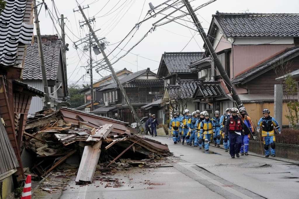 Nakon zemljotresa u Japanu: Broj žrtava popeo se na 62