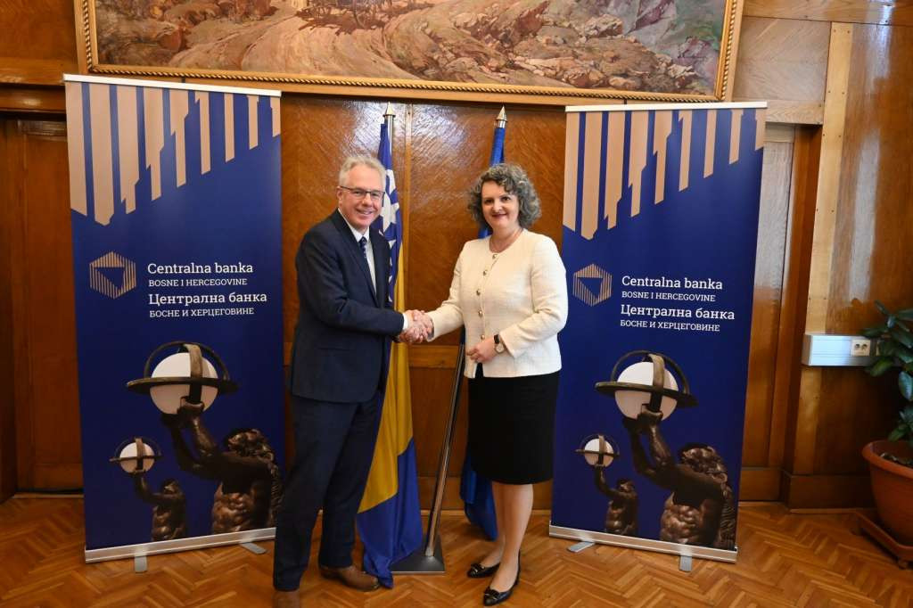 Guvernerka CBBiH Jasmina Selimović razgovarala s američkim ambasadorom u BiH