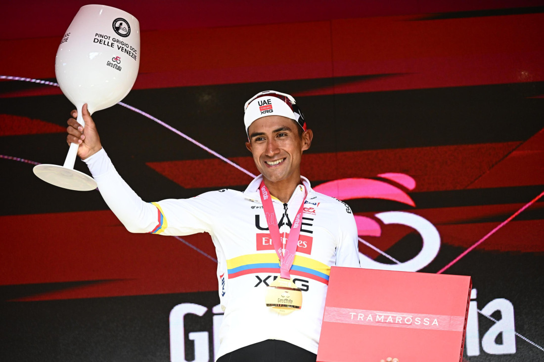 Ekvadorski biciklista Narvaez pobjednik osme etape trke Giro d'Italia