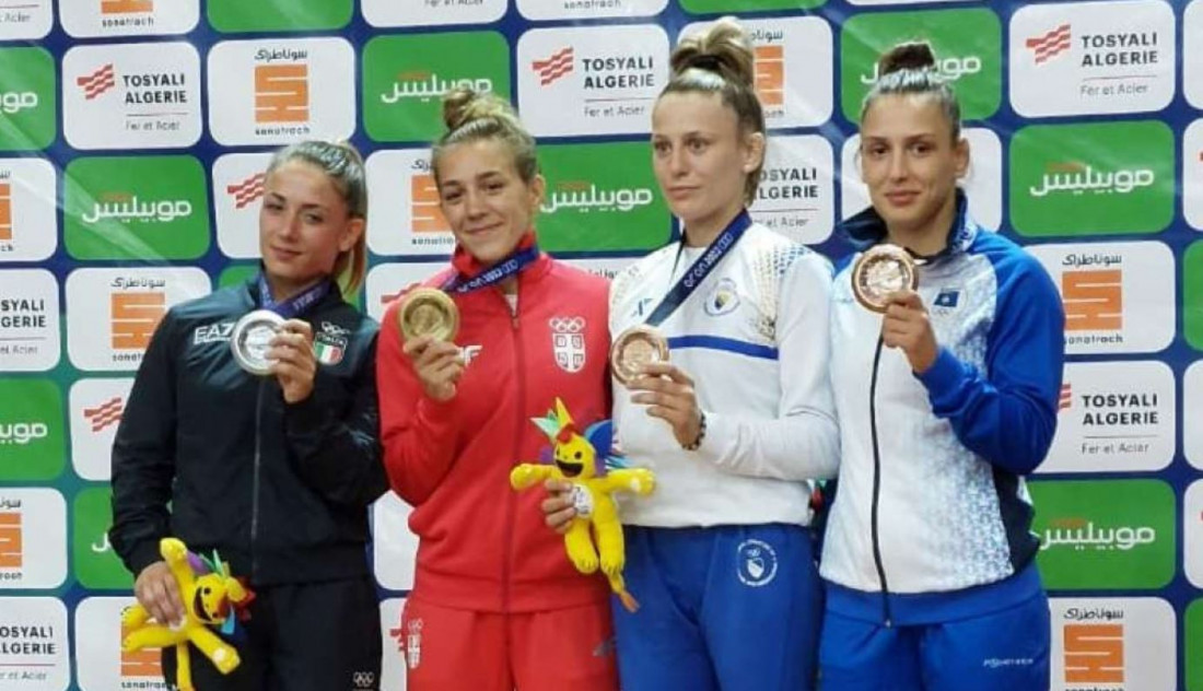 Anđela Samardžić u alžirskom Oranu osvojila bronzanu medalju u judou