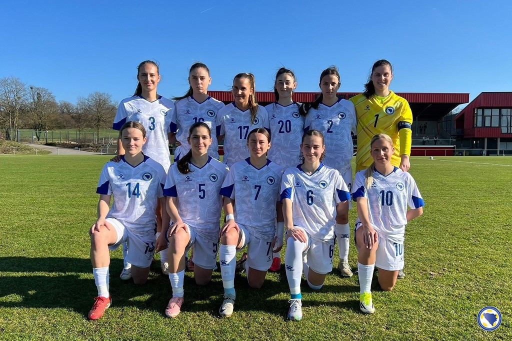 Ženska juniorska reprezentacija BiH odigrala neriješeno sa Bjelorusijom