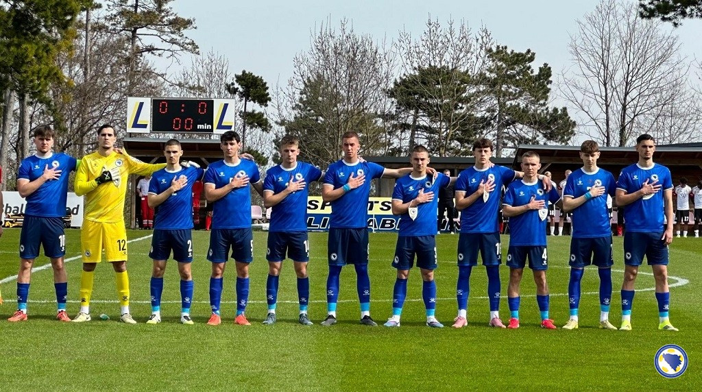 Bh. juniori minimalno poraženi od Njemačke