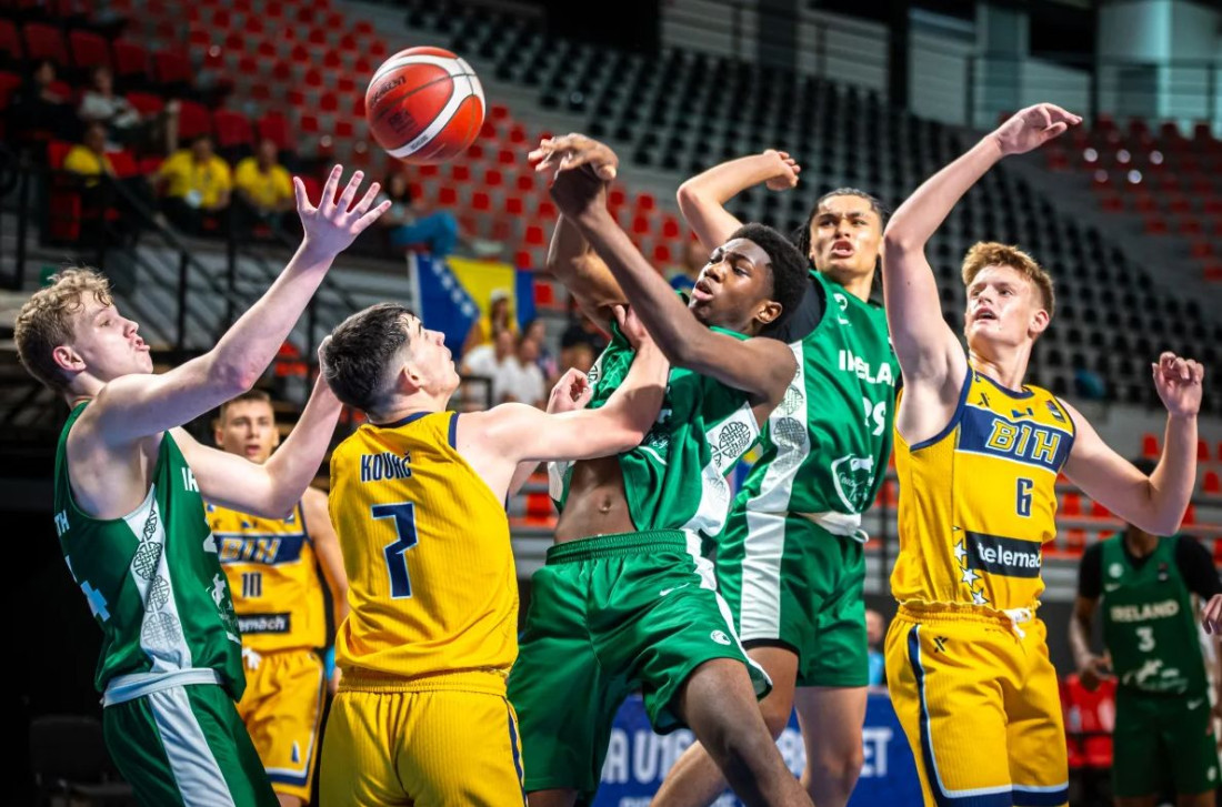 Kadetska reprezentacija BiH ubjedljiva protiv Irske