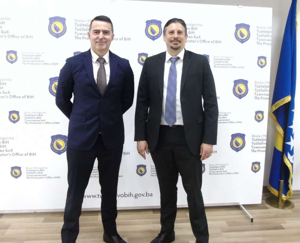 Kajganić sa koordinatorom Globalne antikorupcije Vlade SAD - Dalja podrška radu Tužiteljstva BiH