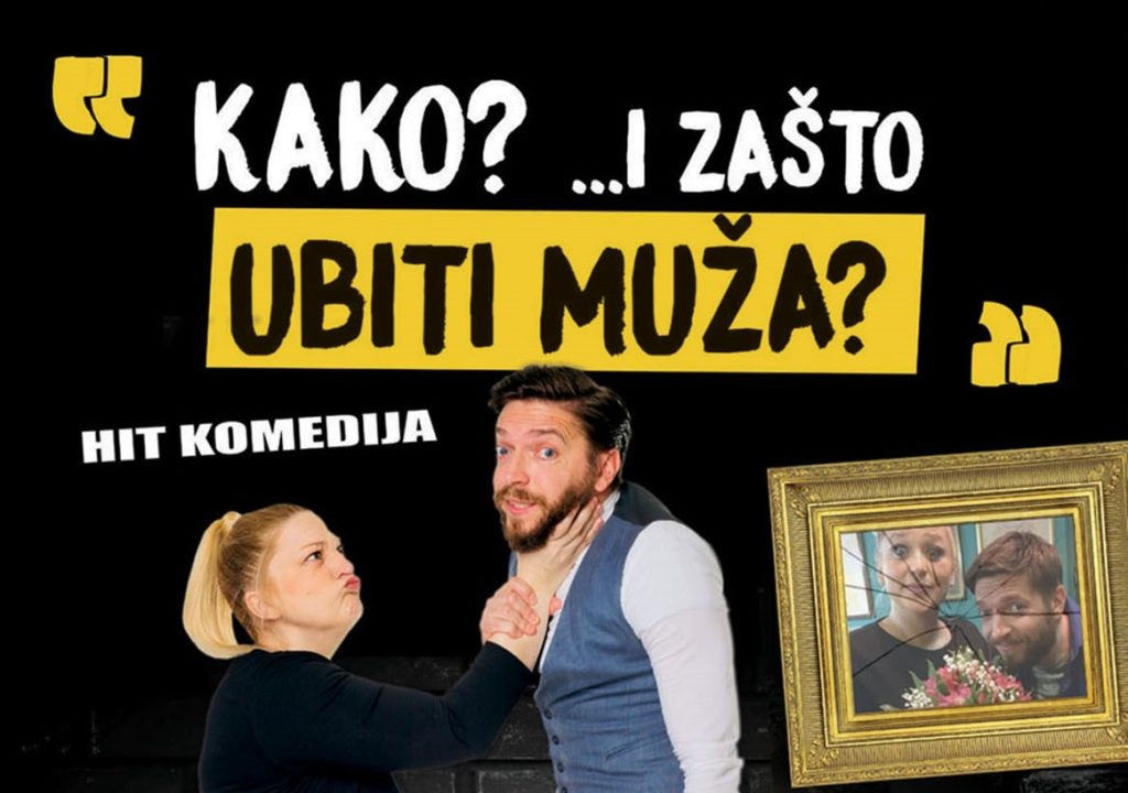 Hit komedija “Kako i zašto ubiti muža” 27. januara ponovo stiže u BKC TK