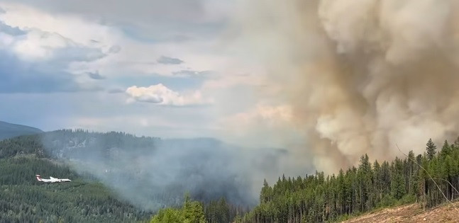 Požar u blizini planine Mackie u Britanskoj Kolumbiji zahvatio 153 hektara šume