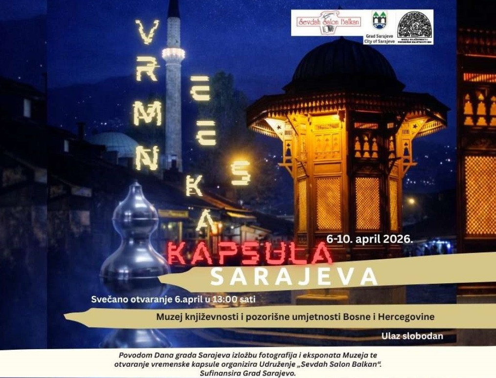 Jedinstven kulturni projekt 'Vremenska kapsula Sarajeva' za Dan grada Sarajeva