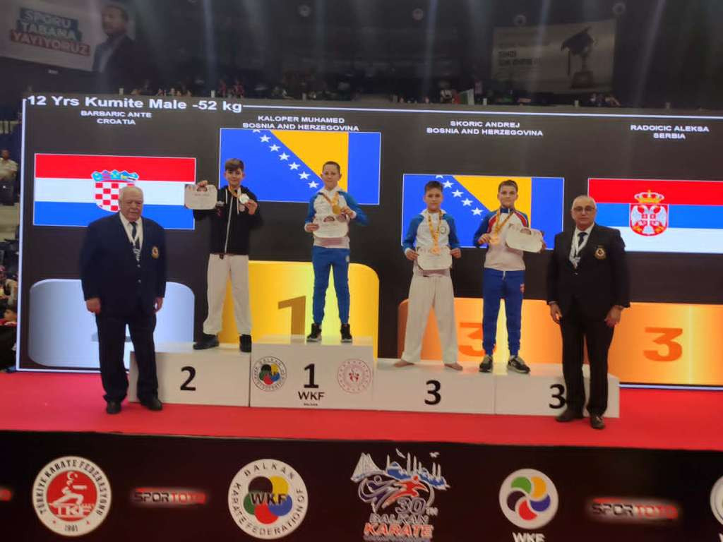 Mladi goraždanski karatista Muhamed Kaloper prvak Balkana