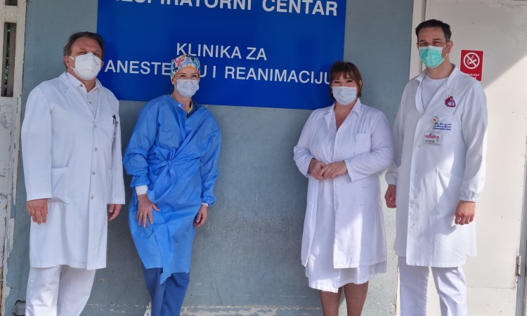 KCUS: Otvoren novi respiratorni centar za covid bolesnike