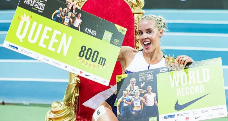 Britanska atletičarka Keely Hodgkinson oborila svjetski rekord u dvorani na 800 metara